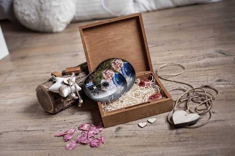 Cofanetto wedding legno