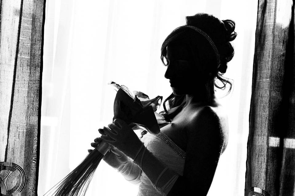 Bride silhouette