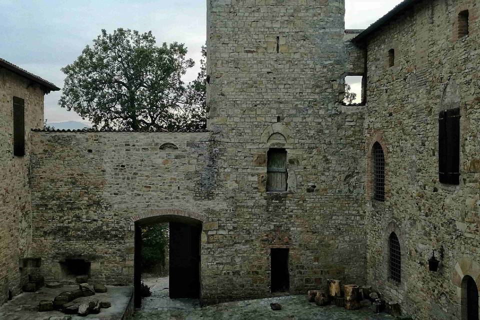 La chiesa e il castello