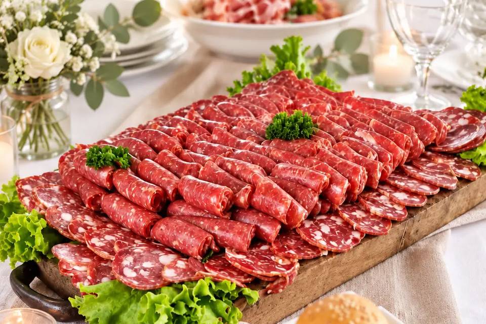 Buffet aperitivi affettati
