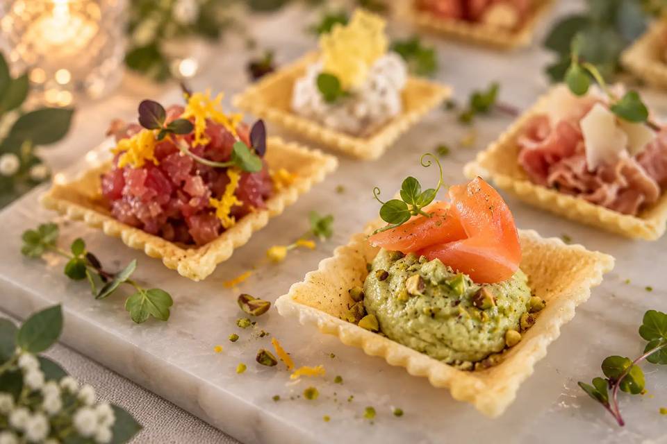 Buffet aperitivi finger food