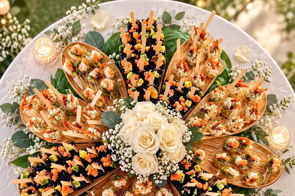 Buffet finger food