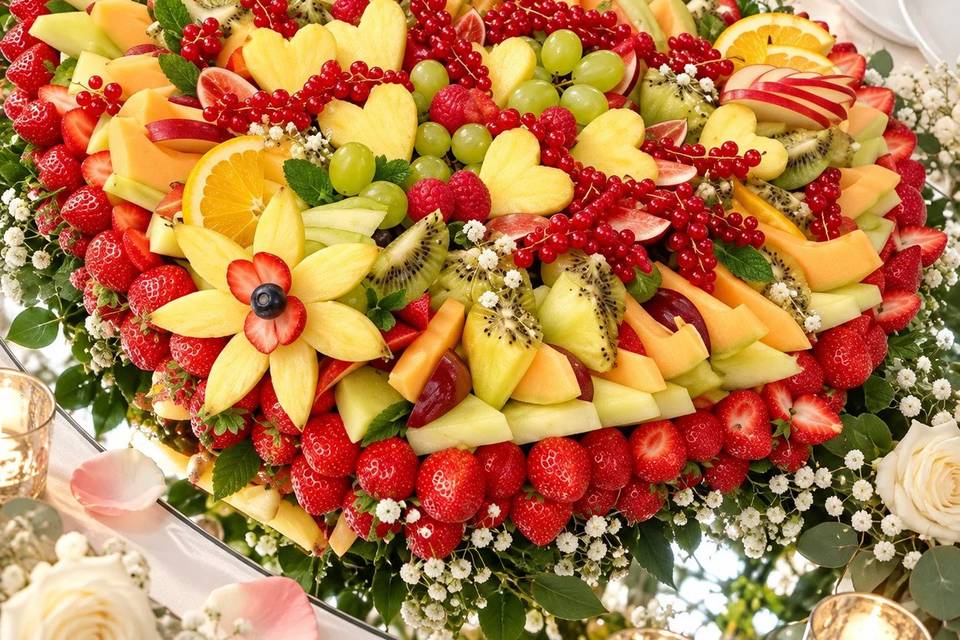 Buffet trionfo di frutta