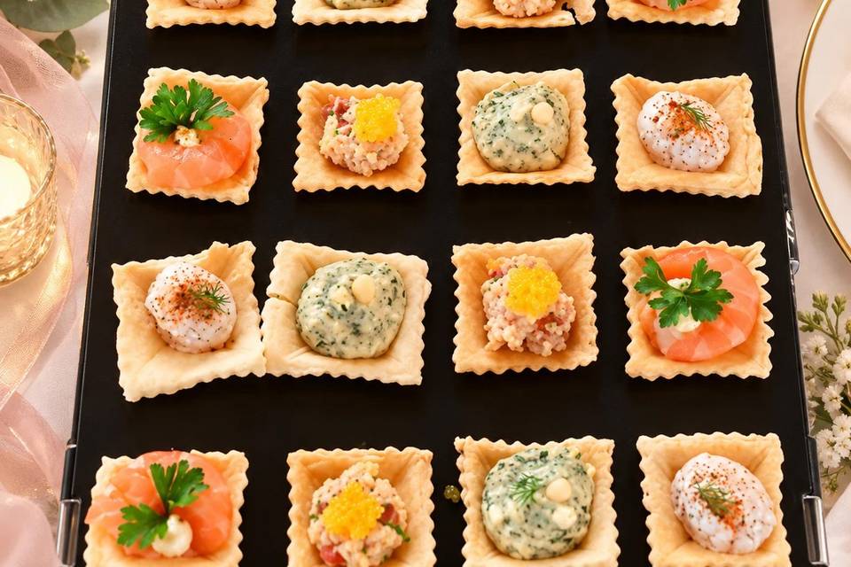 Buffet finger food