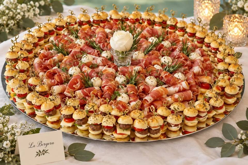 Buffet aperitivi finger food