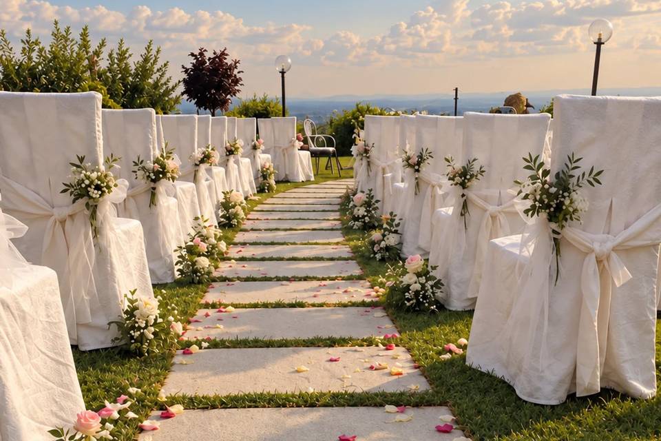 Addobbi location matrimonio