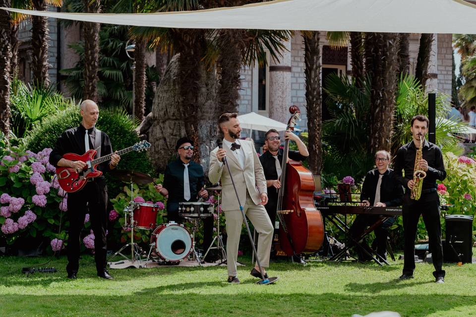 Band musica live-villa cortine