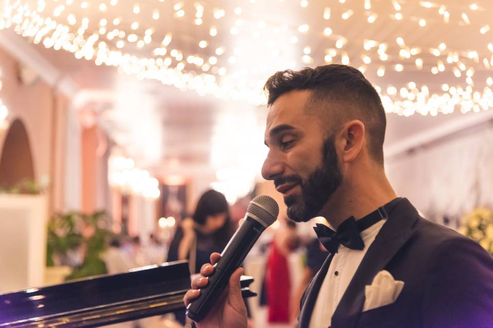 Cantante matrimonio milano