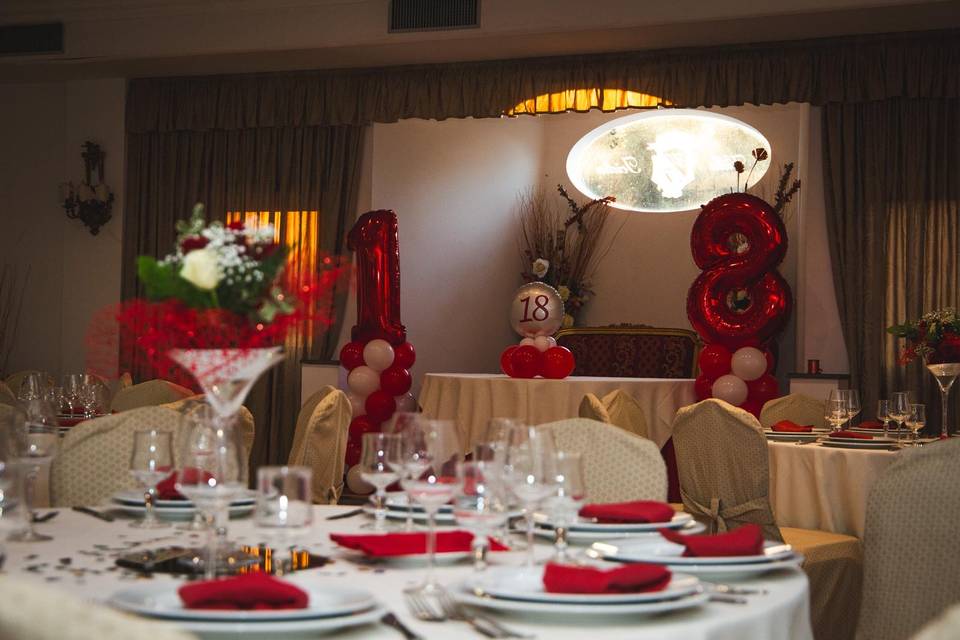 Allestimento 18 anni