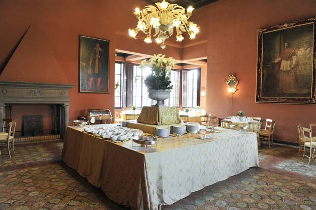 Il buffet cubico nel salone
