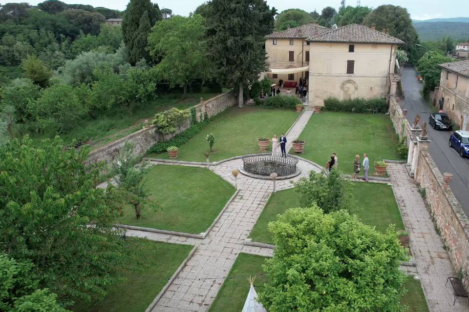 Vista dall'alto