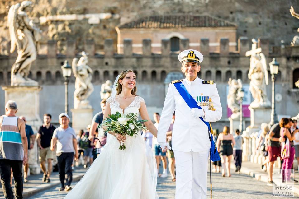 Sposi a Roma, Ponte Sant'Angelo