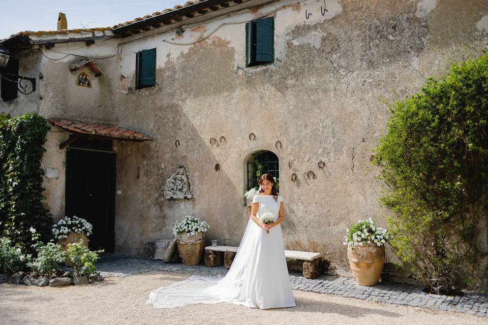 Sposa a Casale di Polline