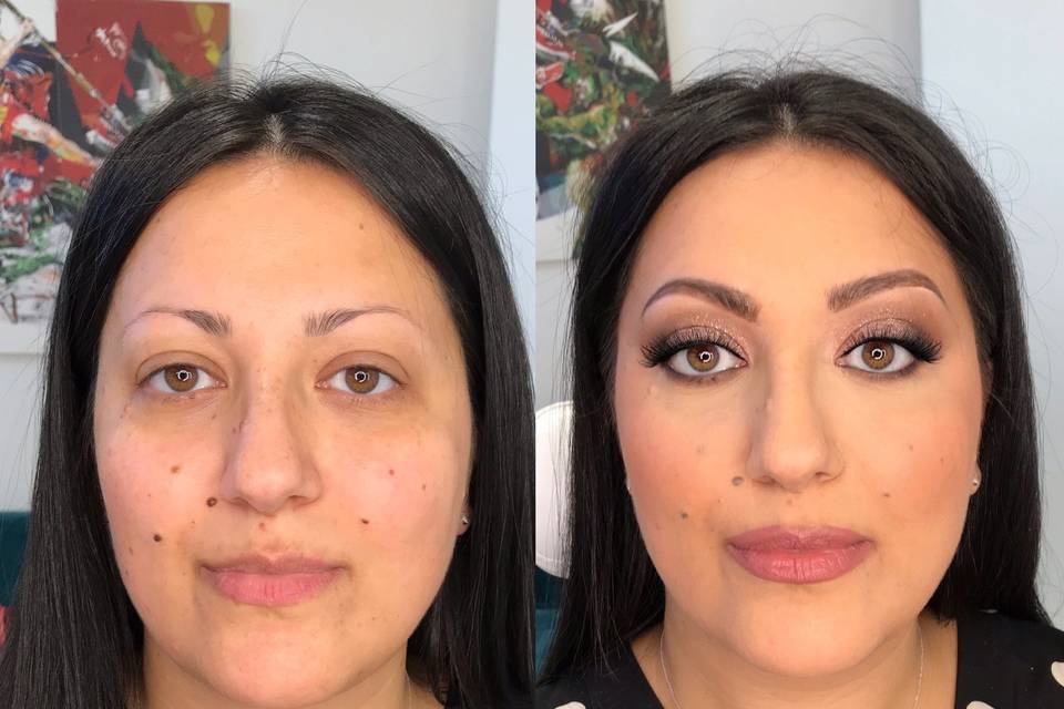 Glow make-up