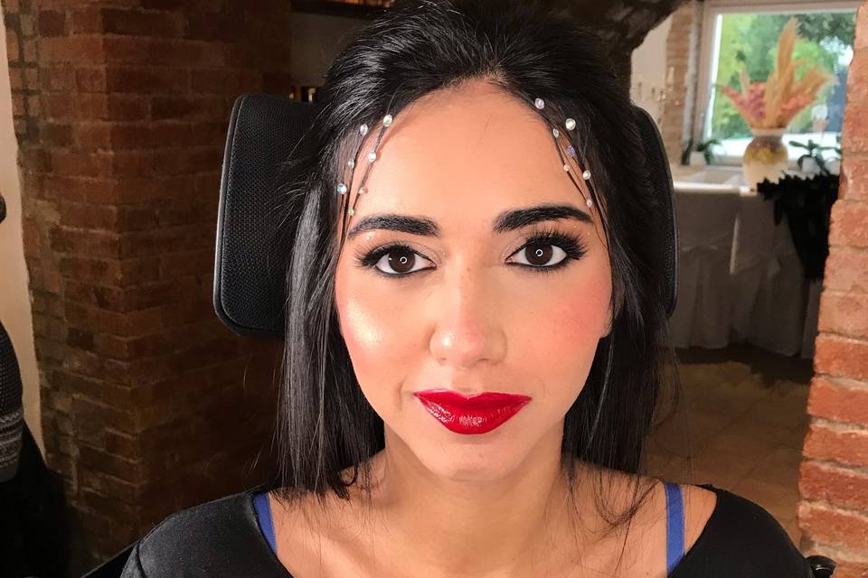 Make-up sposa editoriale