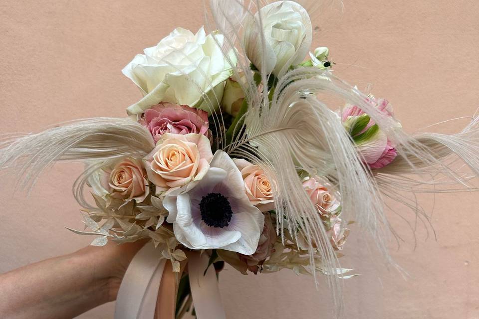 Bouquet sposa anni 50'