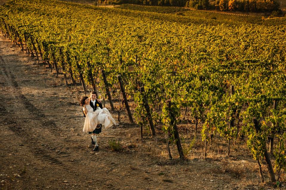 Matrimonio in Chianti