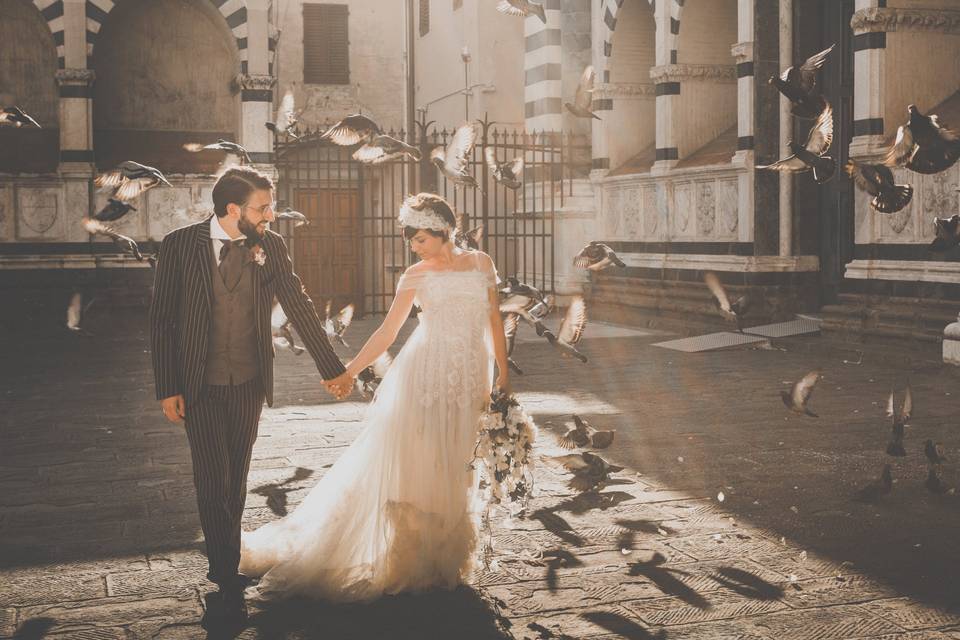 Matrimonio in centro a Firenze