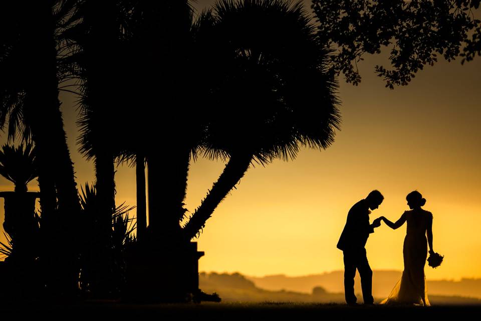 Matrimonio al tramonto