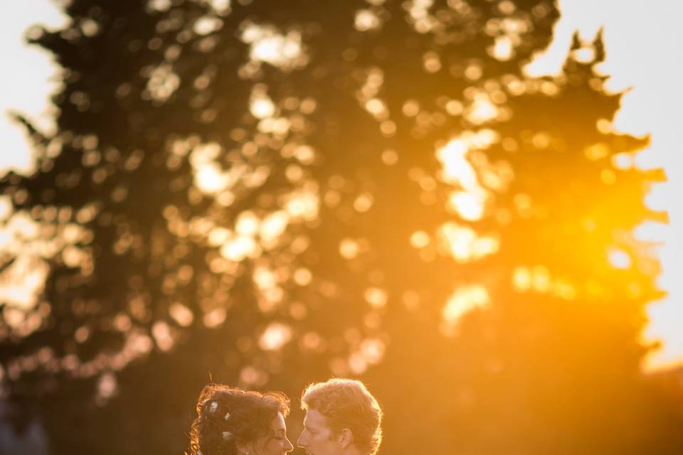 Matrimonio al tramonto