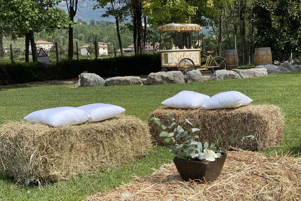 Allestimento Country Chic