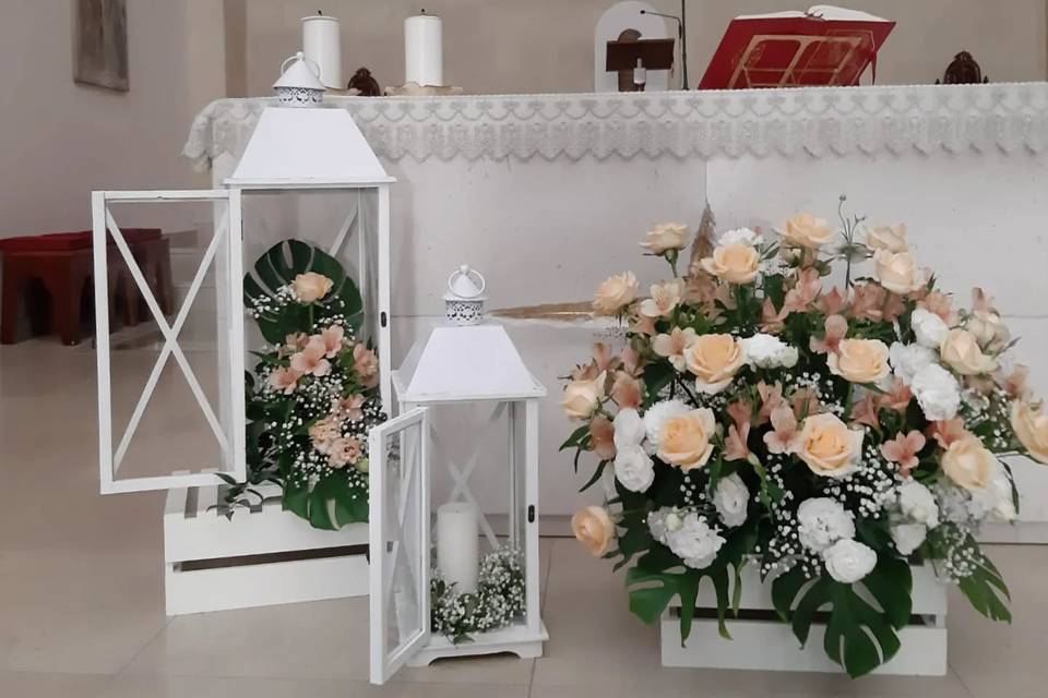 Allestimento matrimonio
