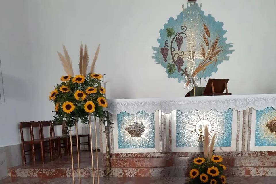 Allestimento matrimonio