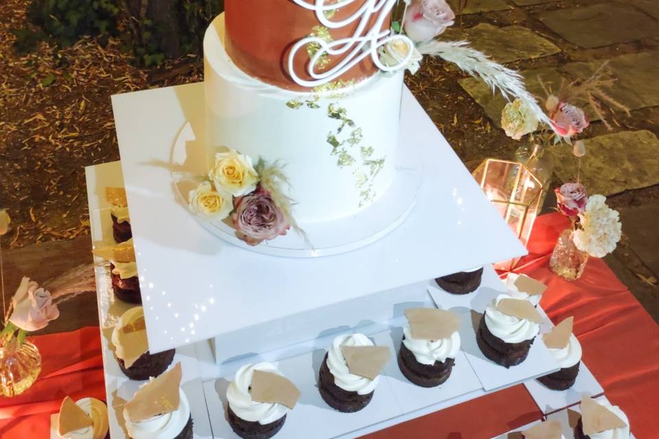 Wedding cake | Boho