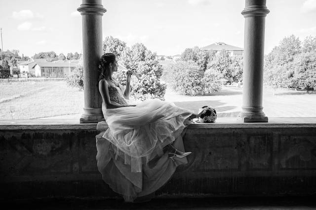 Momento di relax per la Sposa
