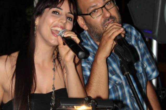 Simone Pianobar con Alessia
