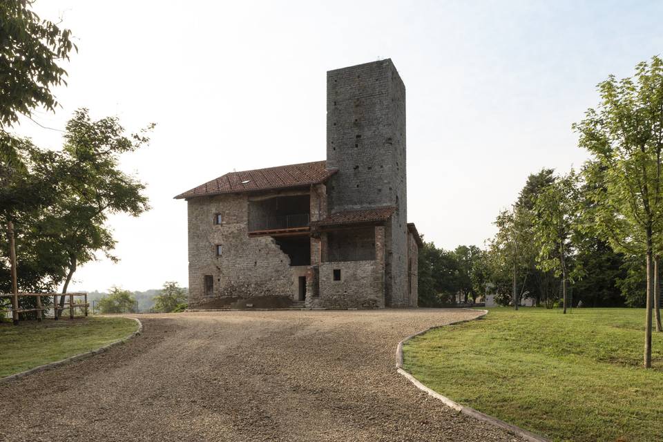 Cortile per ricevimenti