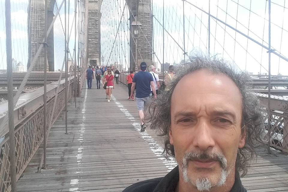 Io e il ponte di Brooklyn