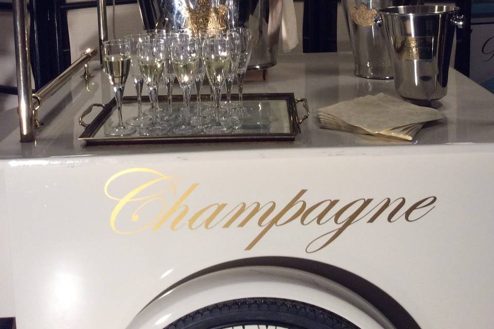 Champagne cart