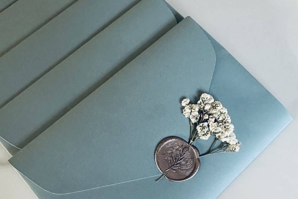 Cofanetto con fiori secchi