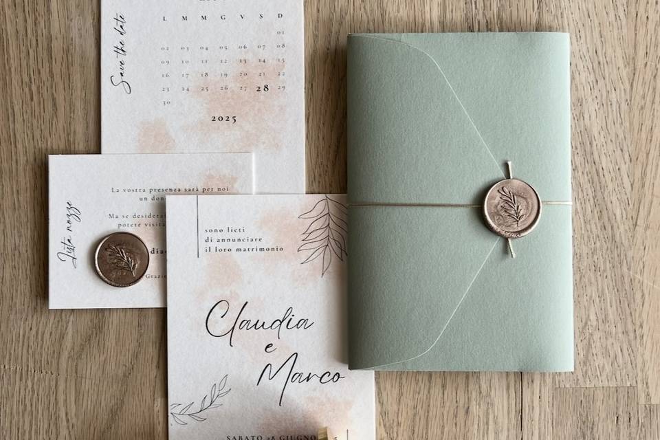 Cofanetto verde salvia