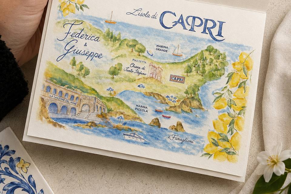 Partecipazione a cartolina