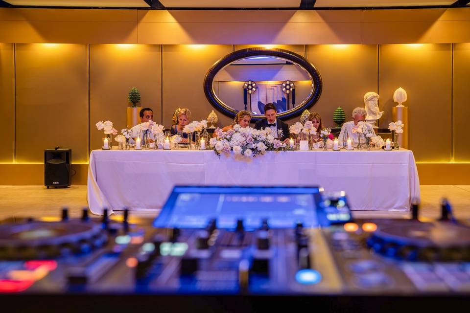 Allestimento sala