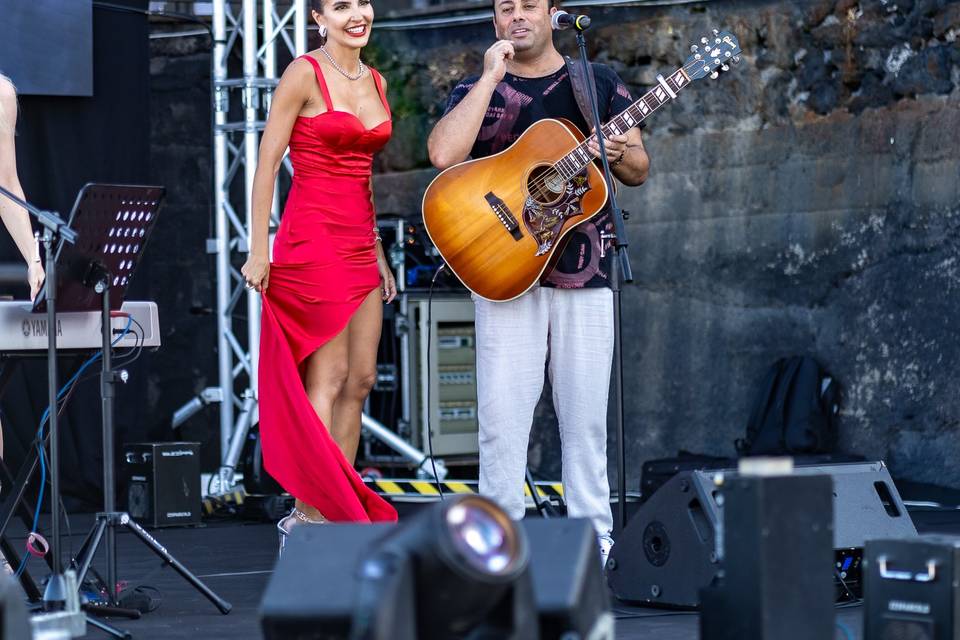 Musicista e festeggiata sul pa
