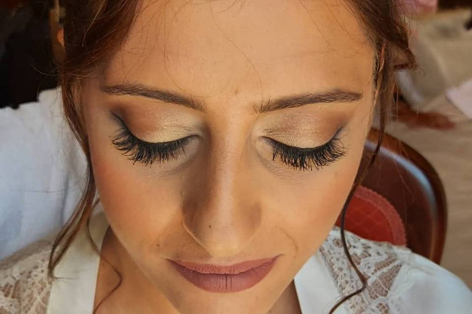 Airbrush make up sposa