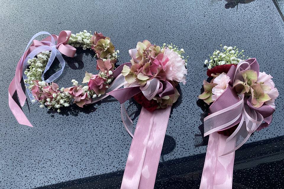Bracciali e coroncina