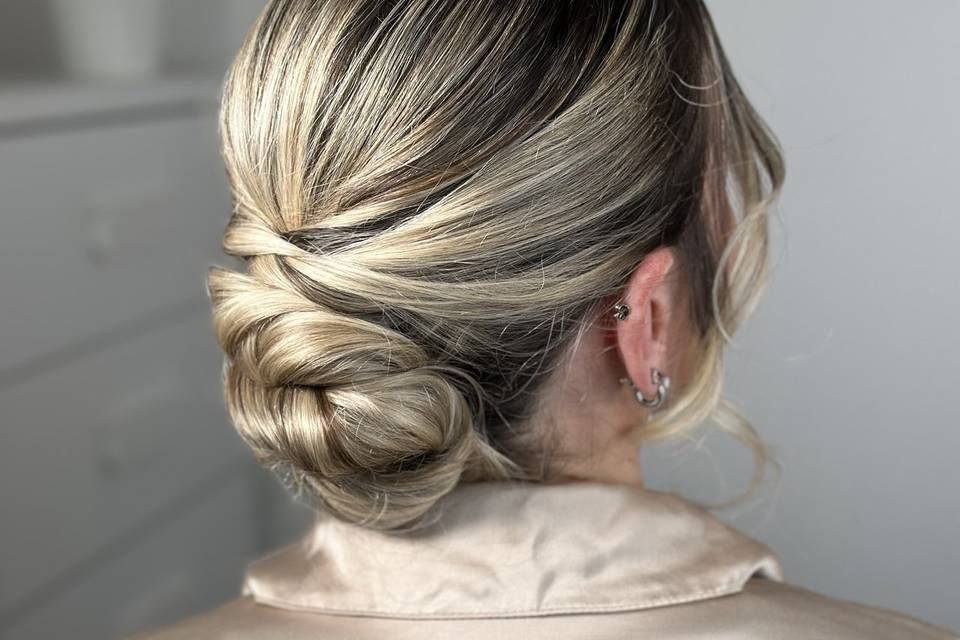Classic updo
