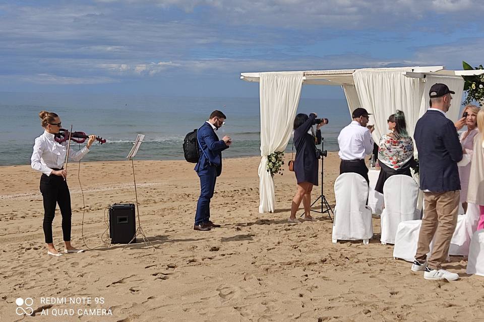 Matrimonio civile in spiaggia