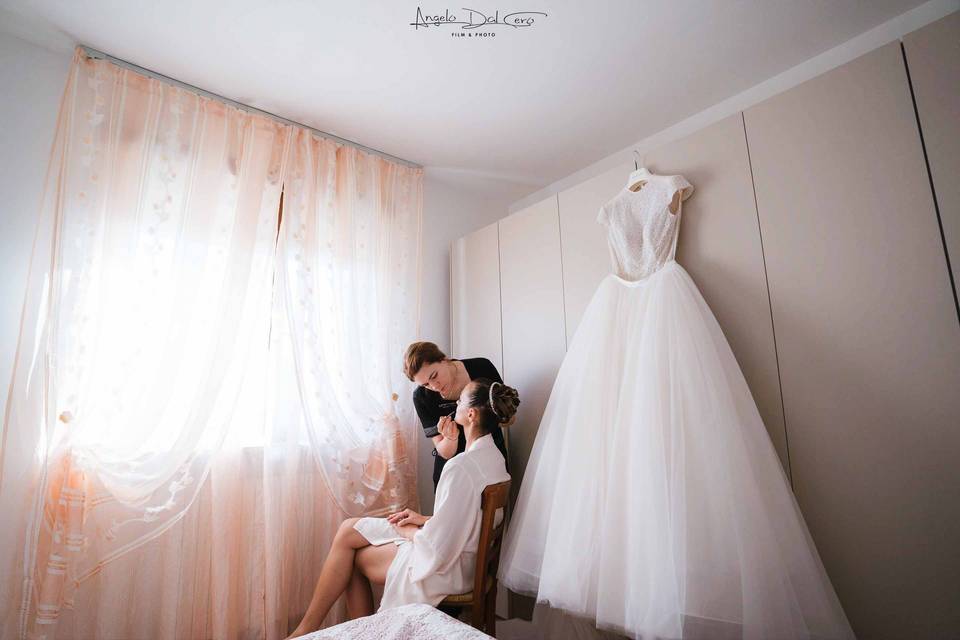 Preparazione sposa