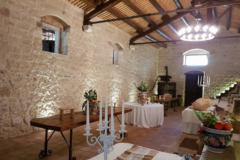 Buffet rustico