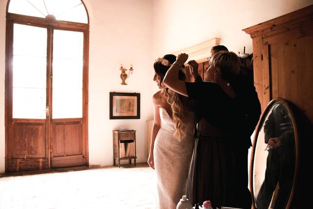 Preparazione in villa