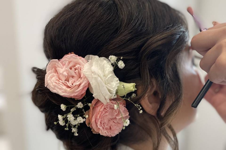 Hair &flower