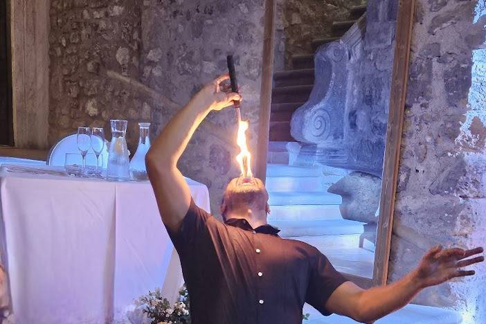 Un momento da brividi