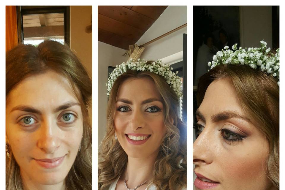 Lucia Palmieri make up Wedding