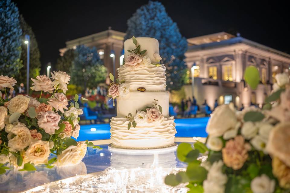 Villa Orsini Wedding Cake