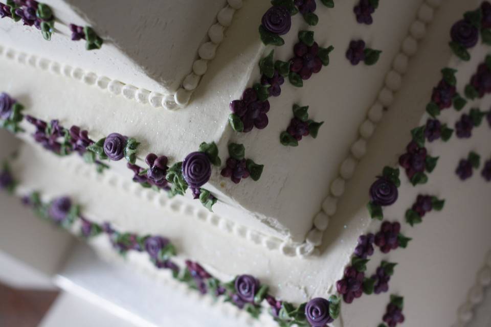 Villa Orsini Wedding Cake